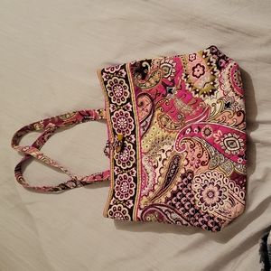 Purple pink paisley Vera Bradley matching purse and wallet